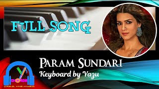 Param Sundari | Mimi | Keyboard Version with lyrics