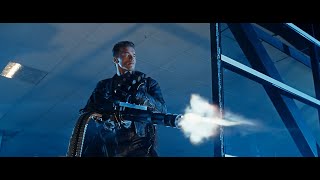 Terminator 2: Judgement Day | REMASTERED - Minigun Scene (1080p)
