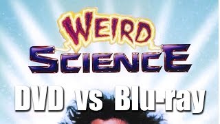 Weird Science DVD vs Blu-ray Split Screen Comparison