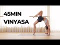 45Min Vinyasa Flow With Twists And Backbends (int/adv)