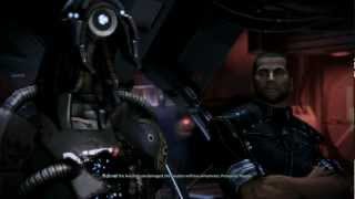 Mass Effect 3 - Talking to Legion in the war room