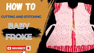 How to cutting and stitching baby froke।।বাচ্চাদের বেবি ফ্রোক।।