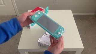 Nintendo Switch Lite | Turquoise | Unboxing