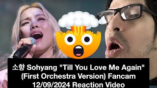 소향 Sohyang "Till You Love Me Again" (First Orchestra Version) Fancam 12/09/2024 Reaction Video