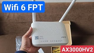 Latest wifi 6 modem FPT 2025, AX3000HV2