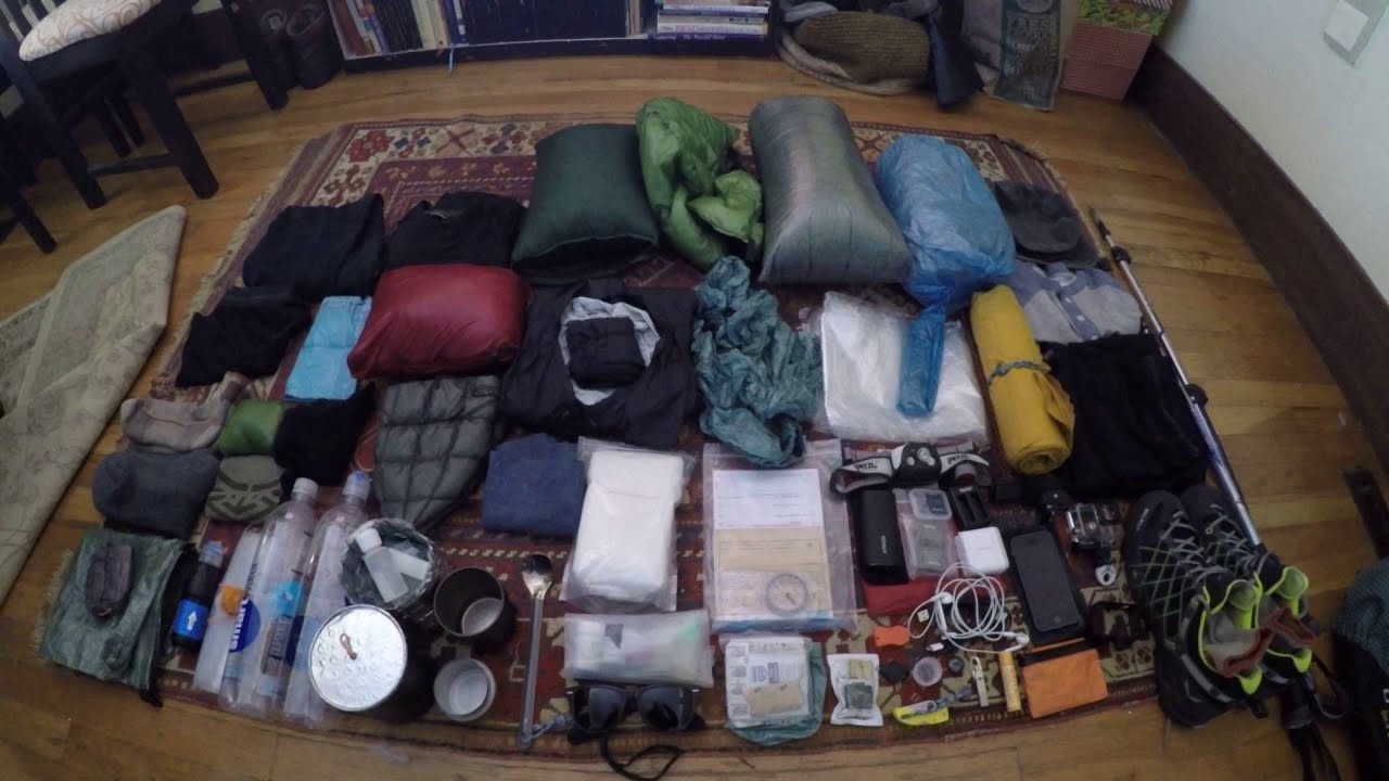 Ultralight Backpacking Gear List Appalachian Trail | IUCN Water