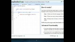 Java For Loop Demo 1