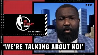 We’re still talking about Kevin Durant! - Kendrick Perkins 👀 | NBA Today
