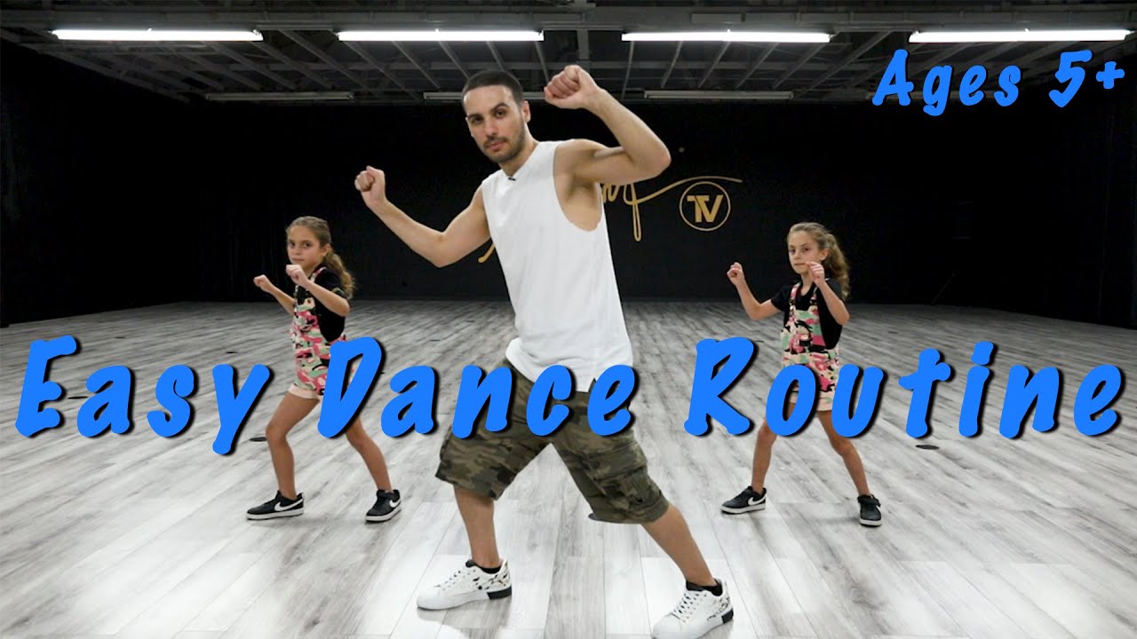 Easy Dance Routine - (Hip Hop Dance Tutorial AGES 5+) | MihranTV - YouTube