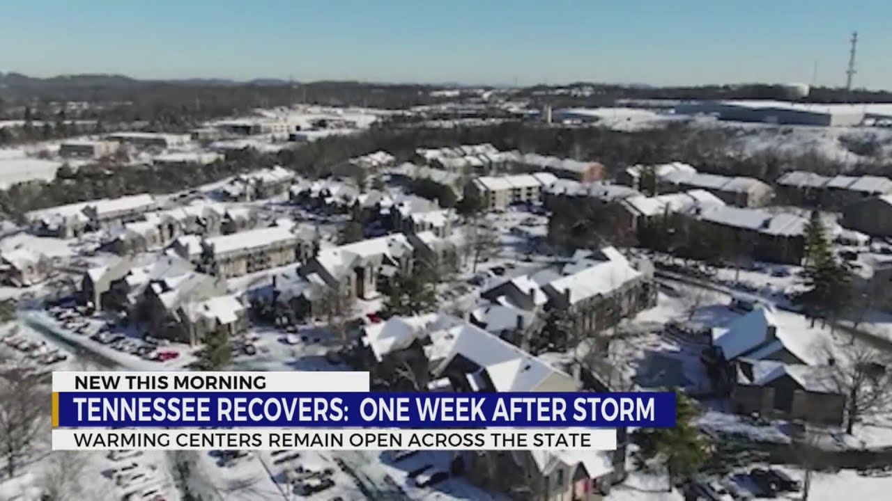 Tennessee Recovering One Week After Winter Storm - YouTube