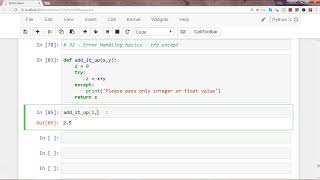 Python 3 Exception Handling Tutorial #1 | Error handling in python using try and except
