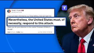 Trump Threatens Response After Iran Shoots Down U.S. Military Helicopter
