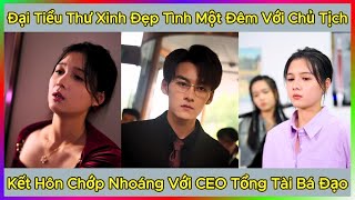 Đại Tiểu Thư Xinh Đẹp Tình Một Đêm Với Chủ Tịch , Kết Hôn Chớp Nhoáng Với CEO Tổng Tài Bá Đạo