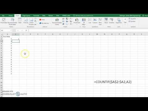 Making a Dot Plot in Microsoft Excel Making a Dot Plot in Microsoft Excel