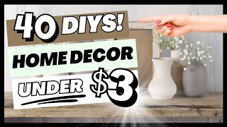 40 GORGEOUS CRAFT IDEAS for HOME DECOR | RELAXING Crafting for Adults | DOLLAR T
