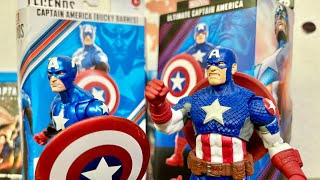 Captain America Ultimate + Bucky Barnes - Marvel Legends Review em português