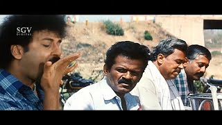 Ravichandran Eating Meals At Local Hotel Comedy Scenes | Mandya Ramesh | Kanasugara Kannada Cinema