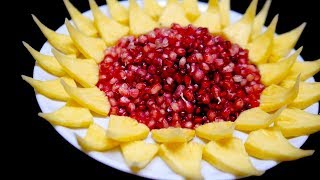 DIFFERENT WAY TO SERVE PINEAPPLE | Art with Sliced fruit