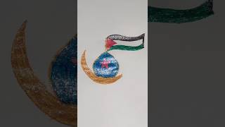 Palestine flag drawing,  Palestine flag art, #shortsfeed #viral #shorts #trending #youtube #short