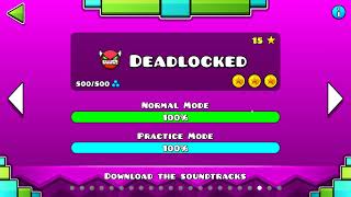 Deadlocked 100% Complete [All Coins] | Geometry Dash