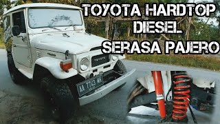 Modifikasi FJ40 Suspensi Empuk dan Swab Engine Diesel