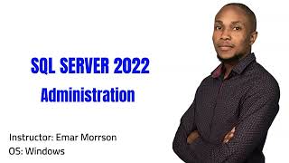 Database Administration Coach | SQL Server 2022 Administration Course
