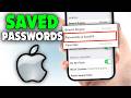 How to Find Saved Passwords on iPhone (2026)