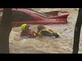 Motorist rescued from flooded causeway on Queensland's Gold Coast