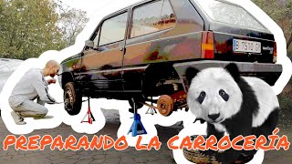 ↘️PREPARANDO CARROCERÍA DEL PANDA ↙️🐼