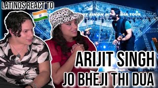 Latinos react to Arijit Singh - Dua LIVE in MTV India Tour 🎻😵🔥