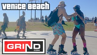 Venice Beach Boardwalk To Santa Monica Beach Pier Observational Virtual Bike Tour Grind 06-25-21