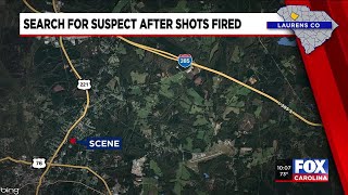 Police searching for suspects after shots fired at residence in Laurens