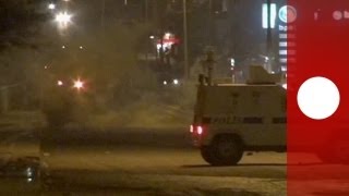 Kurds throw fireworks at police in southern Turkey: protest over government reforms