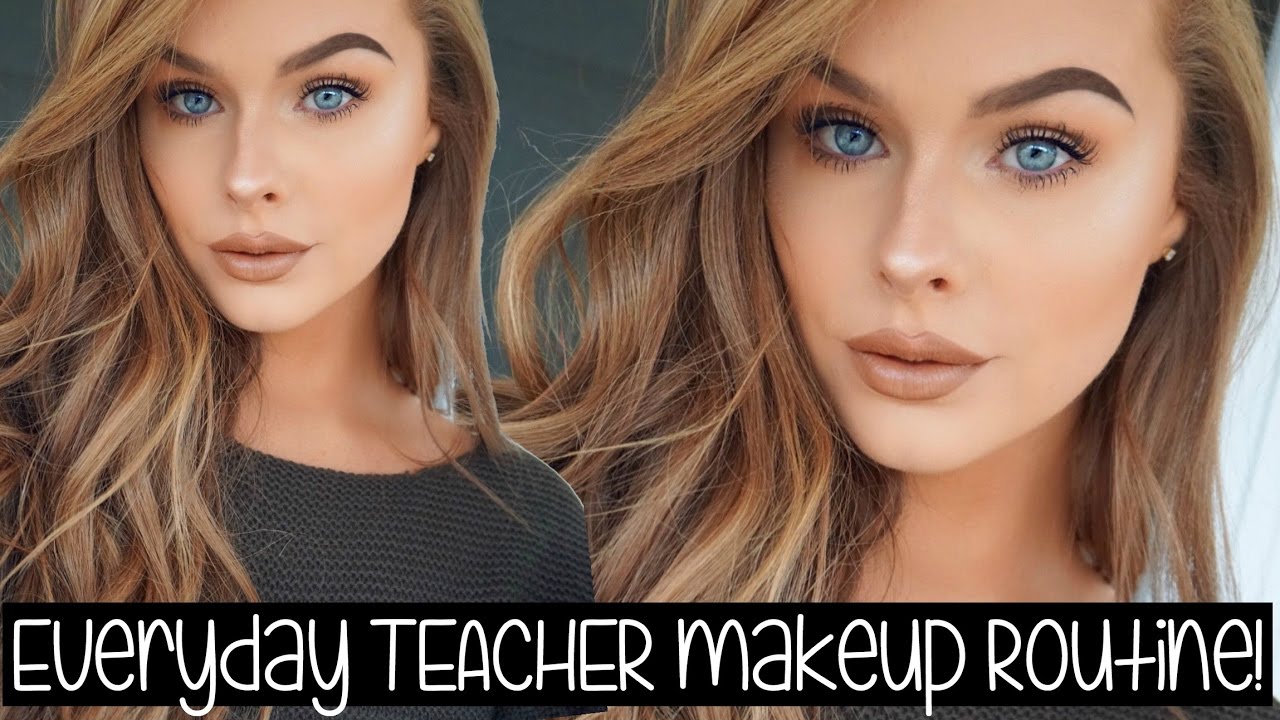 My Everyday Hair And Makeup Routine For School Saubhaya Makeup