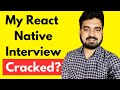 React Native Interview Cracked ? | Engineer Codewala