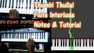 Cobra - Thumbi Thullal INTERLUDE tutorial | With notes | Best Tutorial | AR Rahman