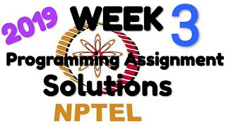 NPTEL | Joy of computing using Python | WEEK 3| Programming Assignment 3:Digits