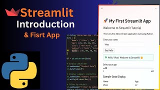 Streamlit Tutorial for Beginners | Build Your First Web App in Python ✨#ml #mlproject #python