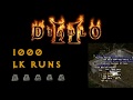 Diablo 2 - 1000 Lower Kurast Runs