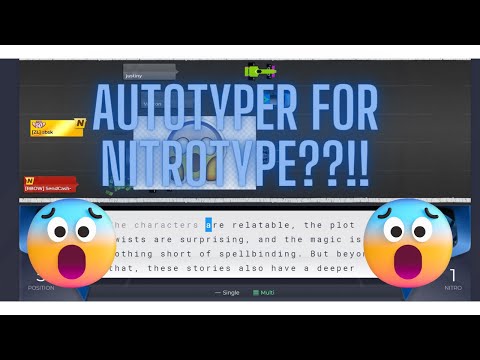 How To Use Autokey - Nitro Type Auto Typer (2023)