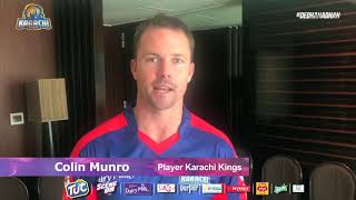 Colin Munro - KK Going Karachi - PSL 4