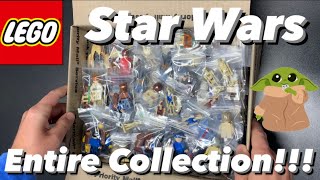 Massive LEGO Star Wars Minifigure Collection