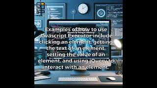 Understand Automated Testing With JavaScript Executor In Selenium! || JavaScript