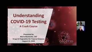 Understanding COVID 19 Testing