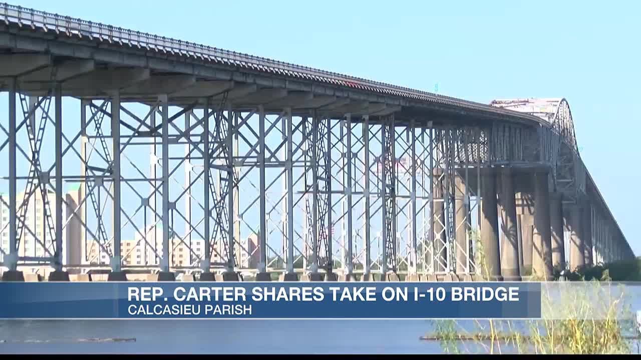 Rep. Carter Shares His Take On Calcasieu River Bridge - YouTube