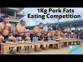 Pork fat eating competition | Poumai | 1Kg ~From the Hills #eatingchallenge