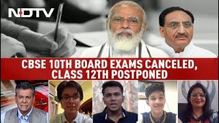 CBSE Exams: CBSE Class 12 Board Exams Postponed, Class 10 Exams Cancelled