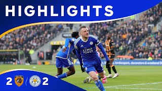 TWO Goals For Vardy 2️⃣ | Hull City 2 Leicester City 2