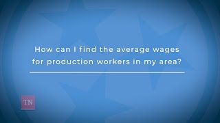 How can I find the average wages for production workers in my area?