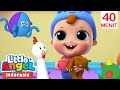 Bayi John Siap Bermain Seharian!🌤️| Little Angel | Kartun dan Lagu Anak | Moonbug Kids Indonesia